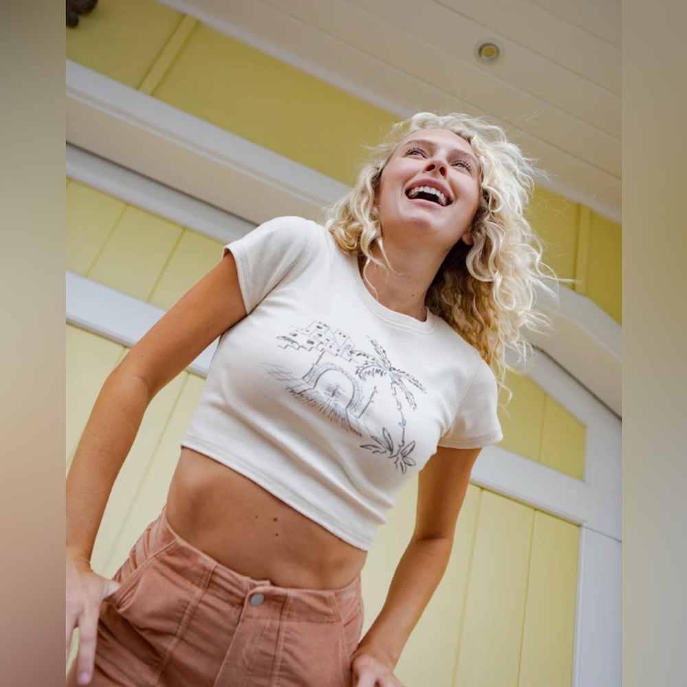 ROXY Cropped Tee
